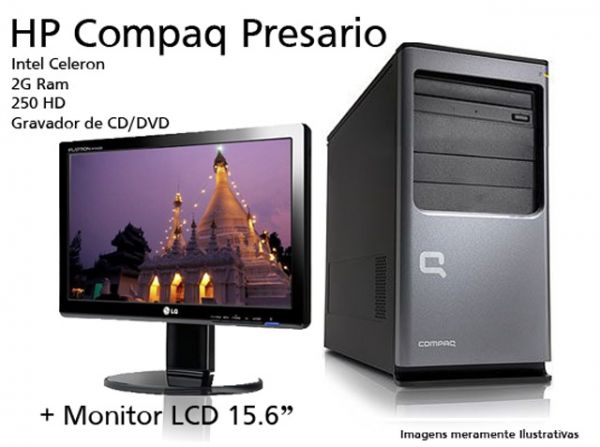 Computador de mesa da Marca HP/Compaq Presario