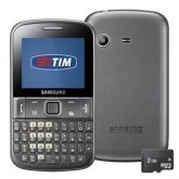 Celular Desbloqueado TIM Samsung Chat 222 Cinza